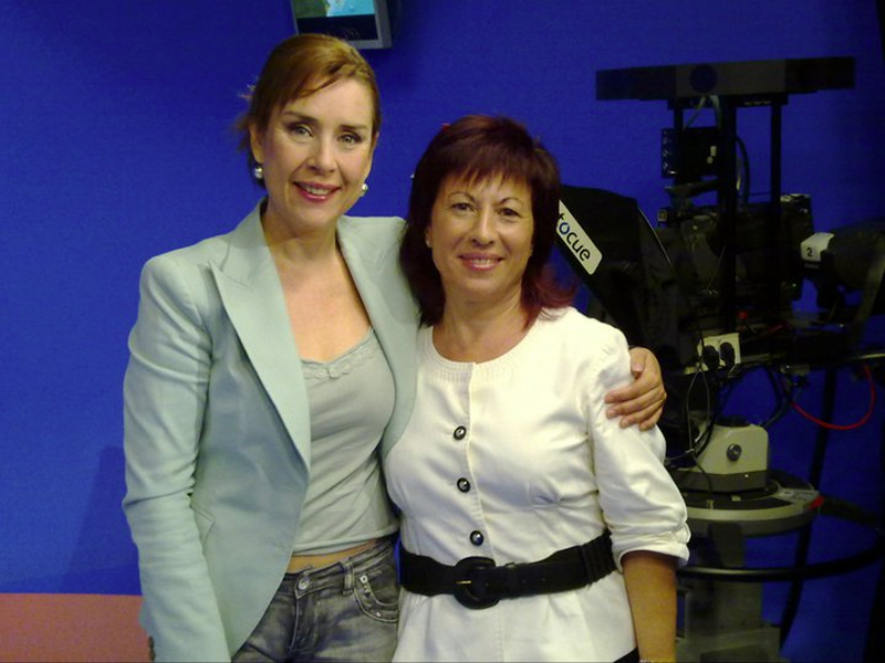 Isabel Yuste, pedagoga, amb Laura Solé